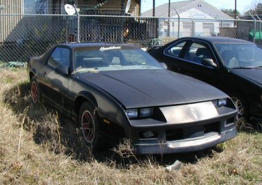 Camaro King on 1987 Iroc Camaro Price   6500